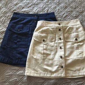 Banana republic linen blend skirts size 4